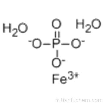 DIHYDRATE DE PHOSPHATE DE FER (III) CAS 13463-10-0